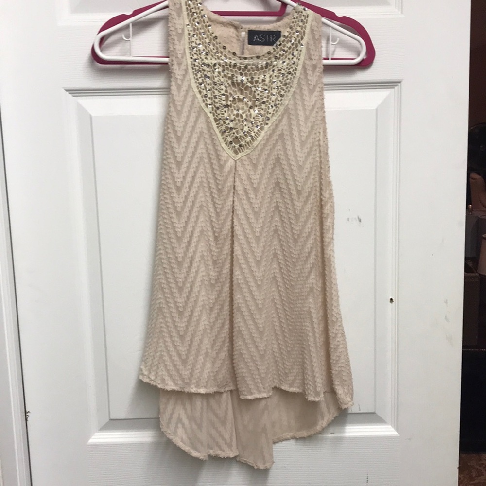 ASTR Nordstrom High Low Tank Blouse